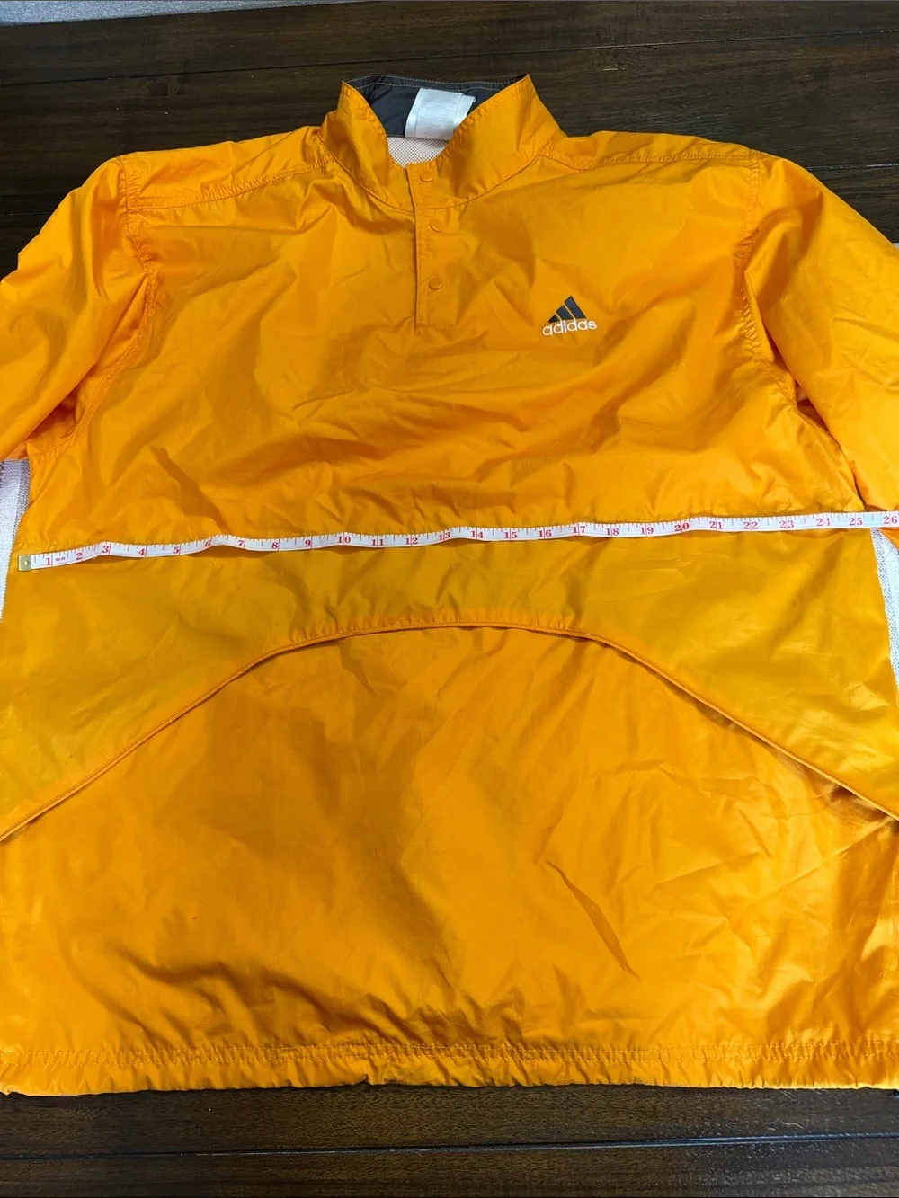 Vintage 90’s Adidas yellow windbreaker